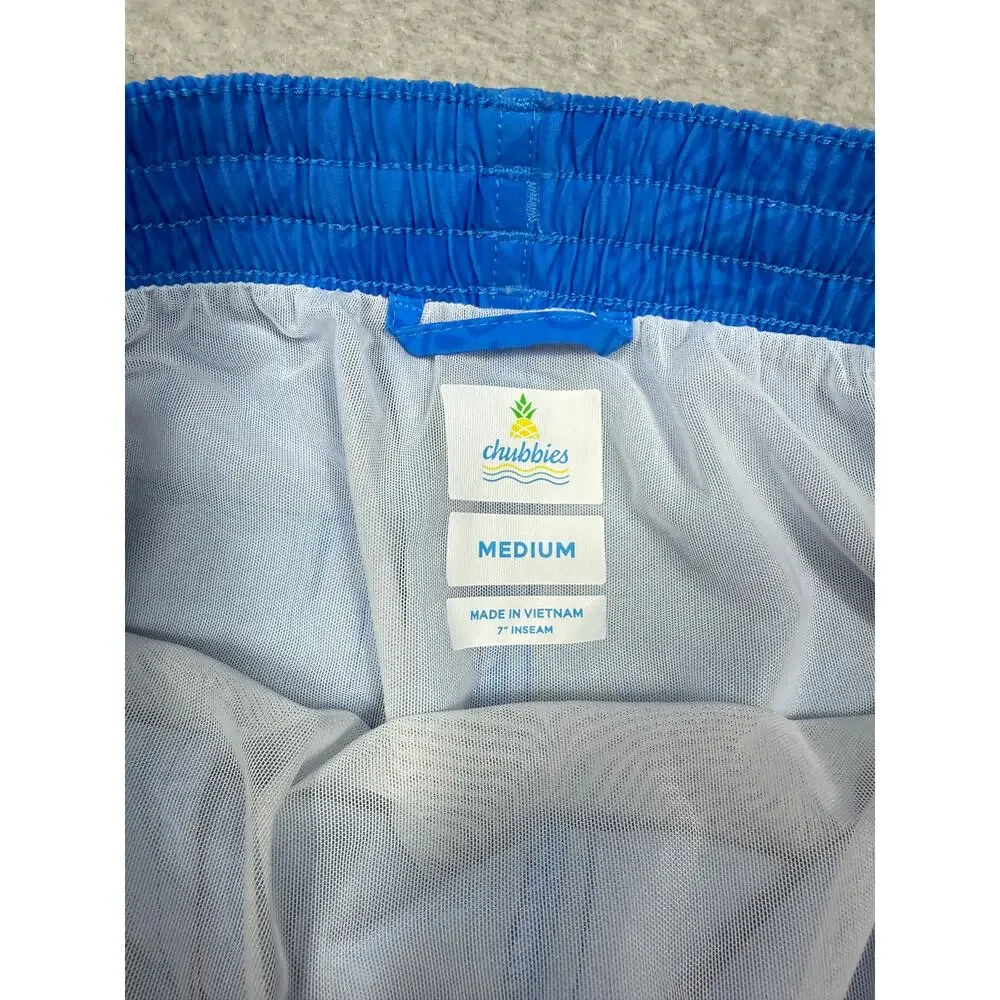 Chubbies The Squarely Circles Swim Shorts Mens Size M